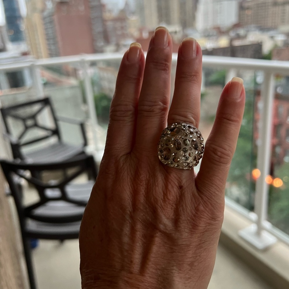 Alexis Bittar Lucite Stone ring